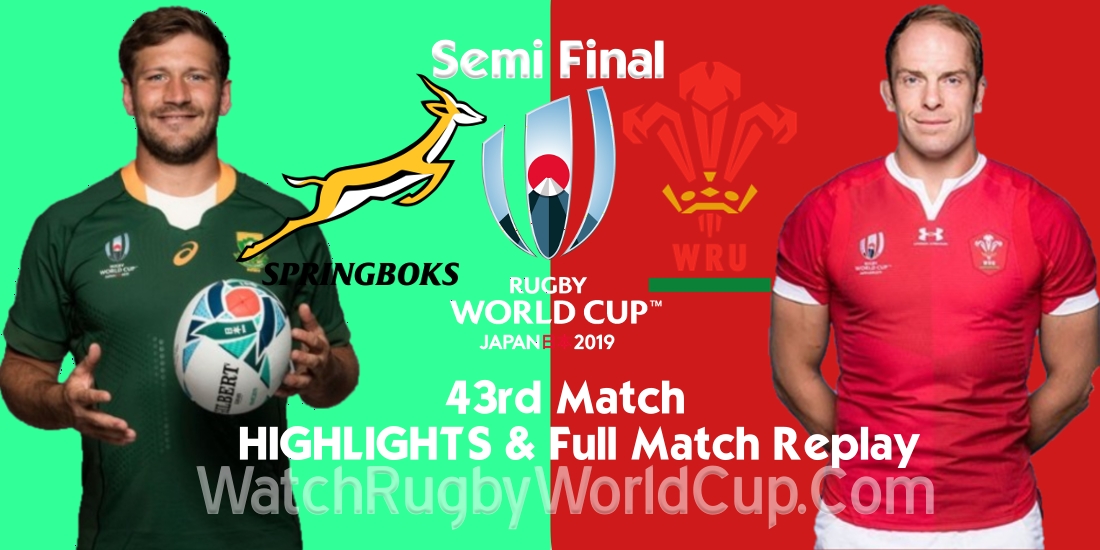 South Africa vs Wales Semi Final Extended Highlights RWC 2019